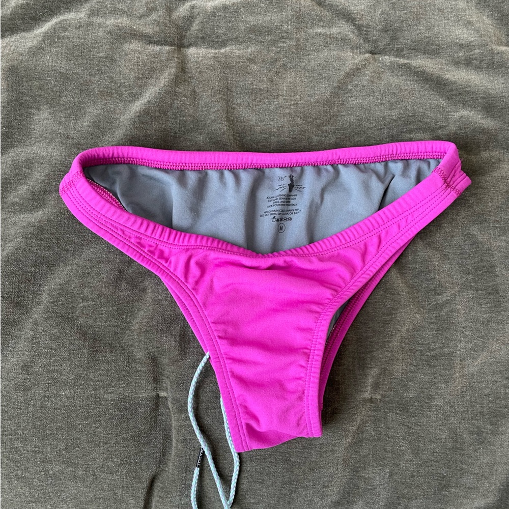 Jolyn swim bottoms size M purplish pink